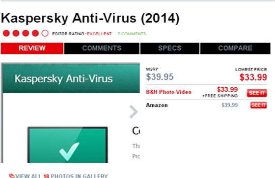 Kaspersky Anti-Virus (2014)