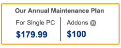 GuruAid's Annual Maintenance Plan for Single PC | Addons